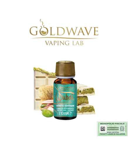 GOLDWAVE AROMA CONCENTRATO DUBAI CHOCOLATE WHITE EDITION 10 ML