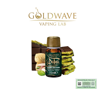 GOLDWAVE AROMA CONCENTRATO DUBAI CHOCOLATE DARK EDITION 10 ML