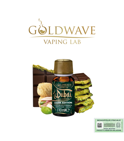 GOLDWAVE AROMA CONCENTRATO DUBAI CHOCOLATE DARK EDITION 10 ML