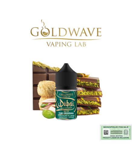 GOLDWAVE MINI SHOT 10+10 DUBAI CHOCOLATE THE ORIGINAL 10 ML