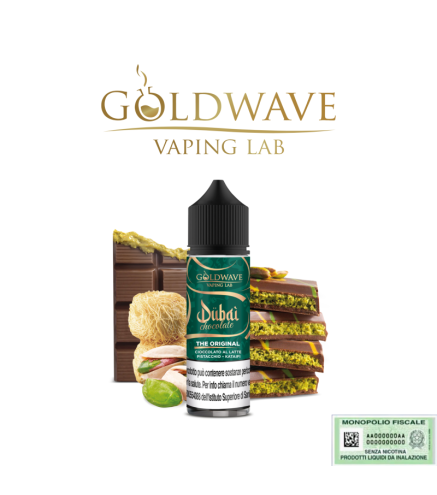 GOLDWAVE SHOT DUBAI CHOCOLATE THE ORIGINAL 20 ML