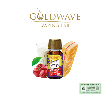GOLDWAVE AROMA CONCENTRATO RED SNACK 10 ML