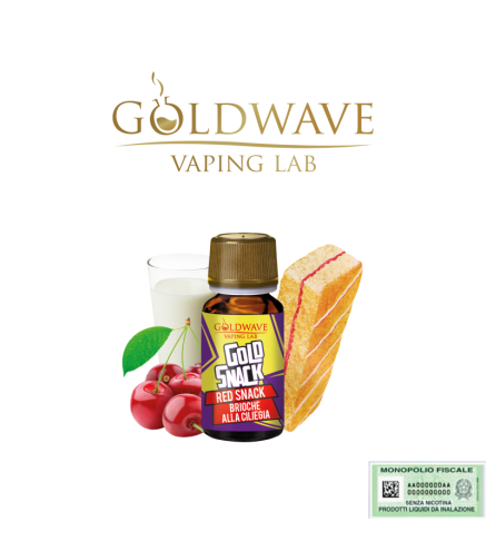 GOLDWAVE AROMA CONCENTRATO RED SNACK 10 ML