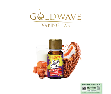 GOLDWAVE AROMA CONCENTRATO BROWN SNACK 10 ML