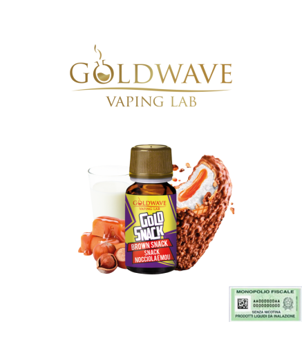 GOLDWAVE AROMA CONCENTRATO BROWN SNACK 10 ML