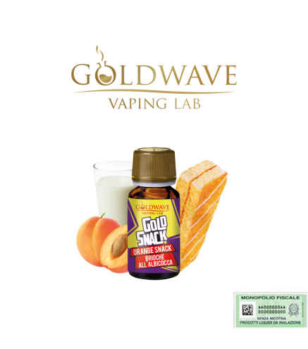 GOLDWAVE AROMA CONCENTRATO ORANGE SNACK 10 ML