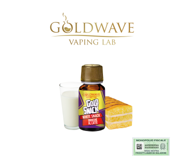 GOLDWAVE AROMA CONCENTRATO WHITE SNACK 10 ML