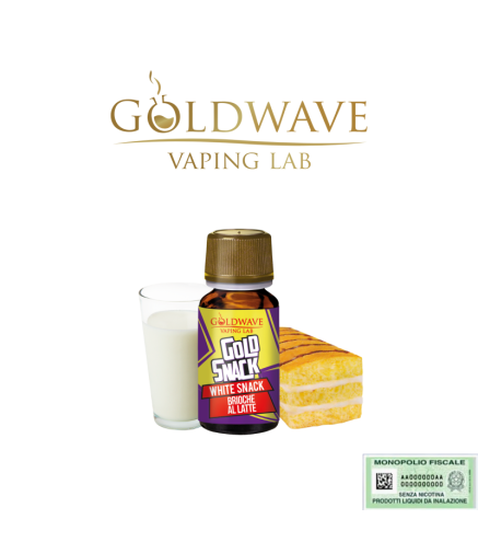 GOLDWAVE AROMA CONCENTRATO WHITE SNACK 10 ML
