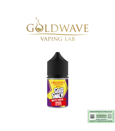 GOLDWAVE MINI SHOT 10+10 WHITE SNACK 10 ML