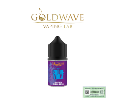 GOLDWAVE MINI SHOT 10+10 CUORE VIOLA 10 ML