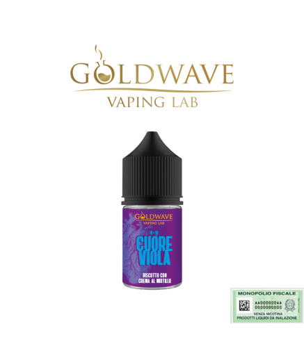 GOLDWAVE MINI SHOT 10+10 CUORE VIOLA 10 ML
