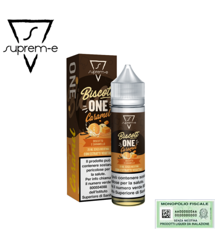 SUPREM-E SHOT BISCOTTONE CARAMEL 20 ML