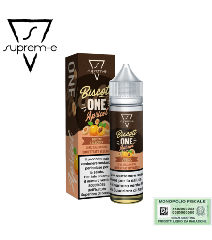 SUPREM-E SHOT BISCOTTONE APRICOT 20 ML