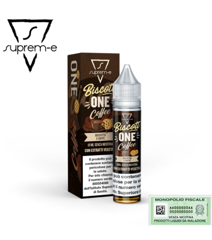 SUPREM-E MINI SHOT 10+10 BISCOTTONE COFFEE 10 ML