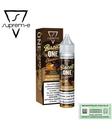 SUPREM-E MINI SHOT 10+10 BISCOTTONE CHOCOLATE 10 ML